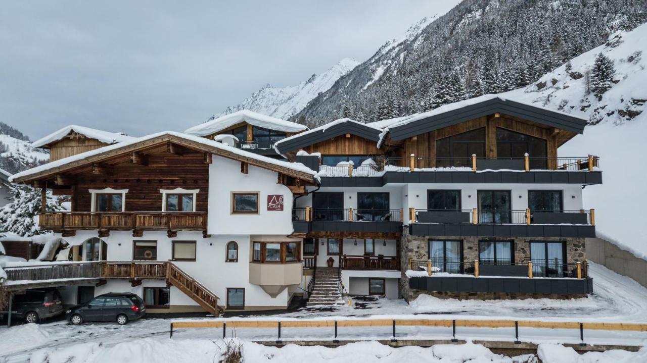 A Casa Rubin Chalet & Studio Resort Solden Bagian luar foto